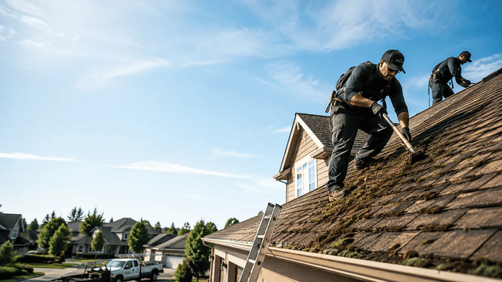 Roof Moss Removal in Osgood, IN near me